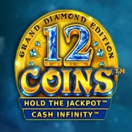 12 Coins Grand Diamond Edition logo by Wazdan at Spinko Casino