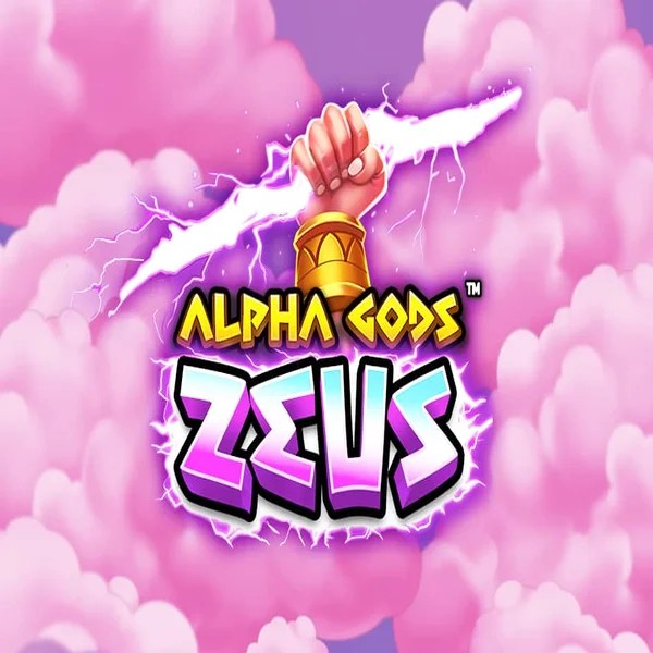 Slots logo of Alpha Gods Zeus from PearFiction Studios at Spinko Casino