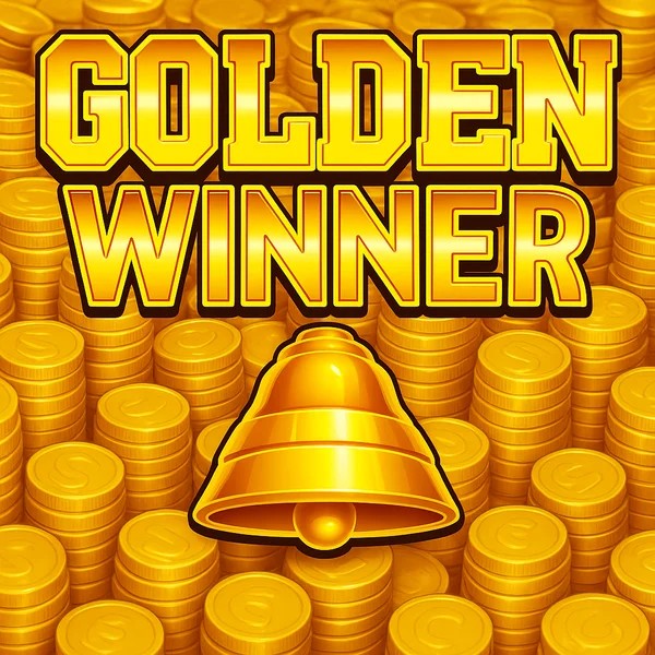 Golden Winner slot logo by Inspired Gaming at Spinko Casino