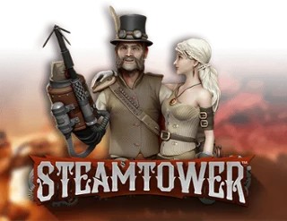 Steam Tower Slot casino game by NetEnt – featured logo at Spinko Casino